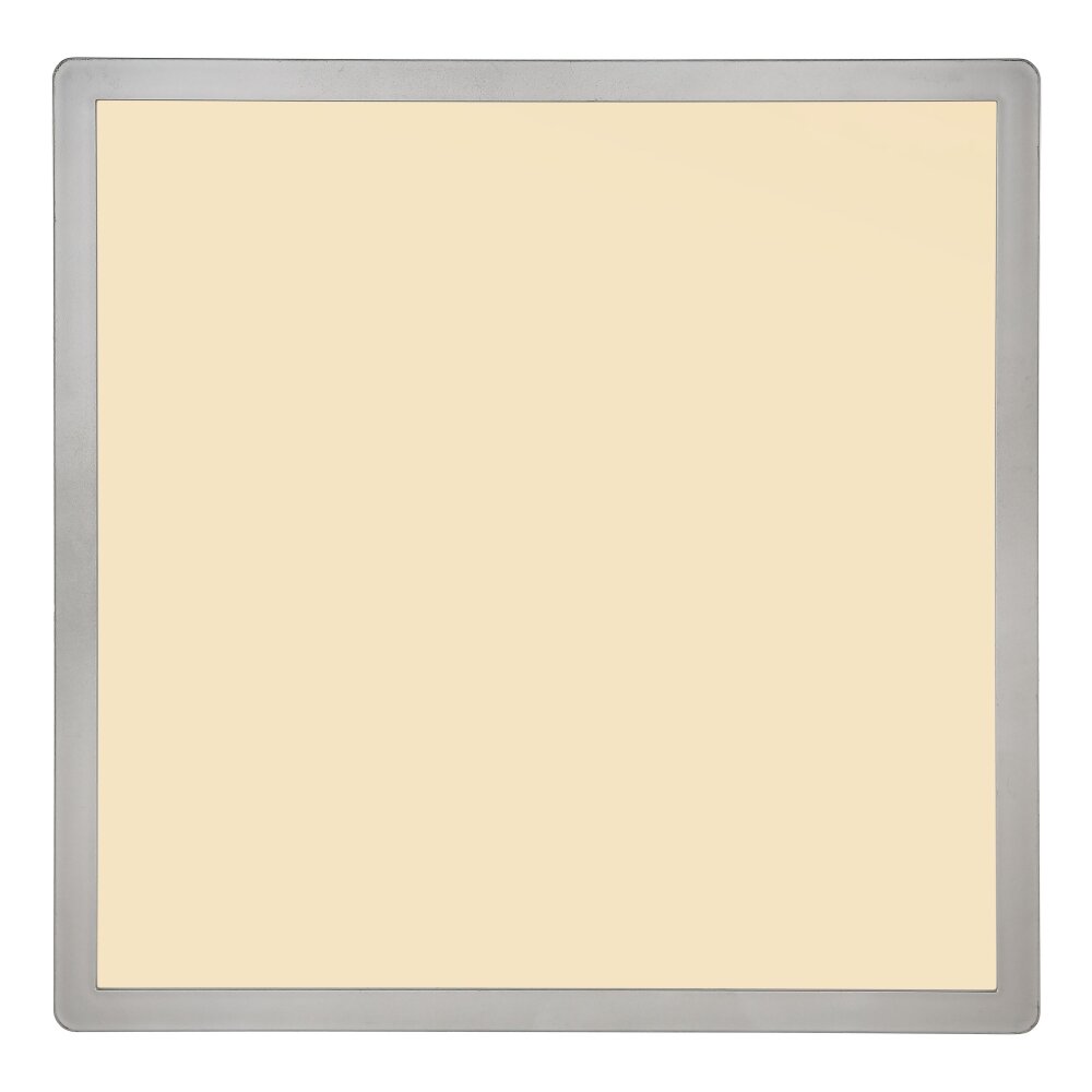 Globo SAPANA Deckenpanel LED Nickel-Matt, Weiß, 1-flammig