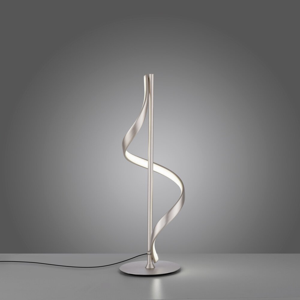 Paul Neuhaus Q-SWING Tischleuchte LED Silber, 1-flammig, Fernbedienung