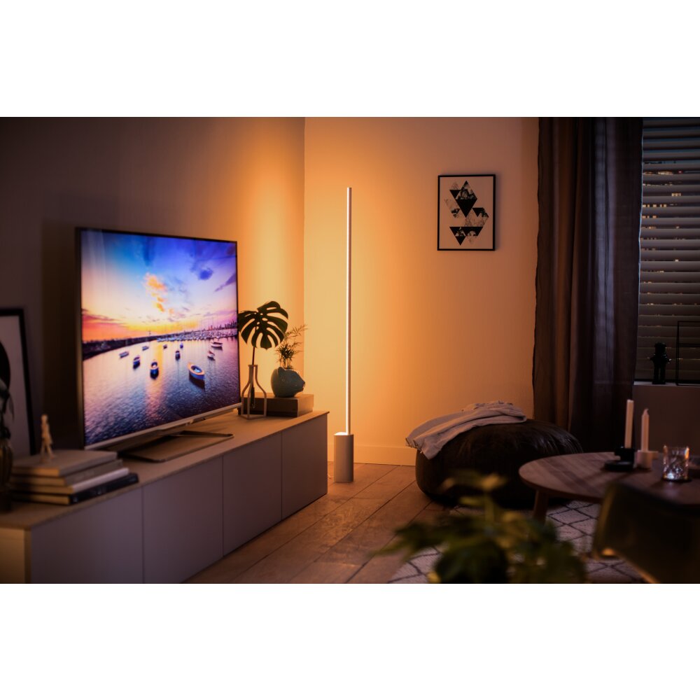 Philips Hue Signe Stehleuchte LED Weiß, 1-flammig, Farbwechsler main product photo
