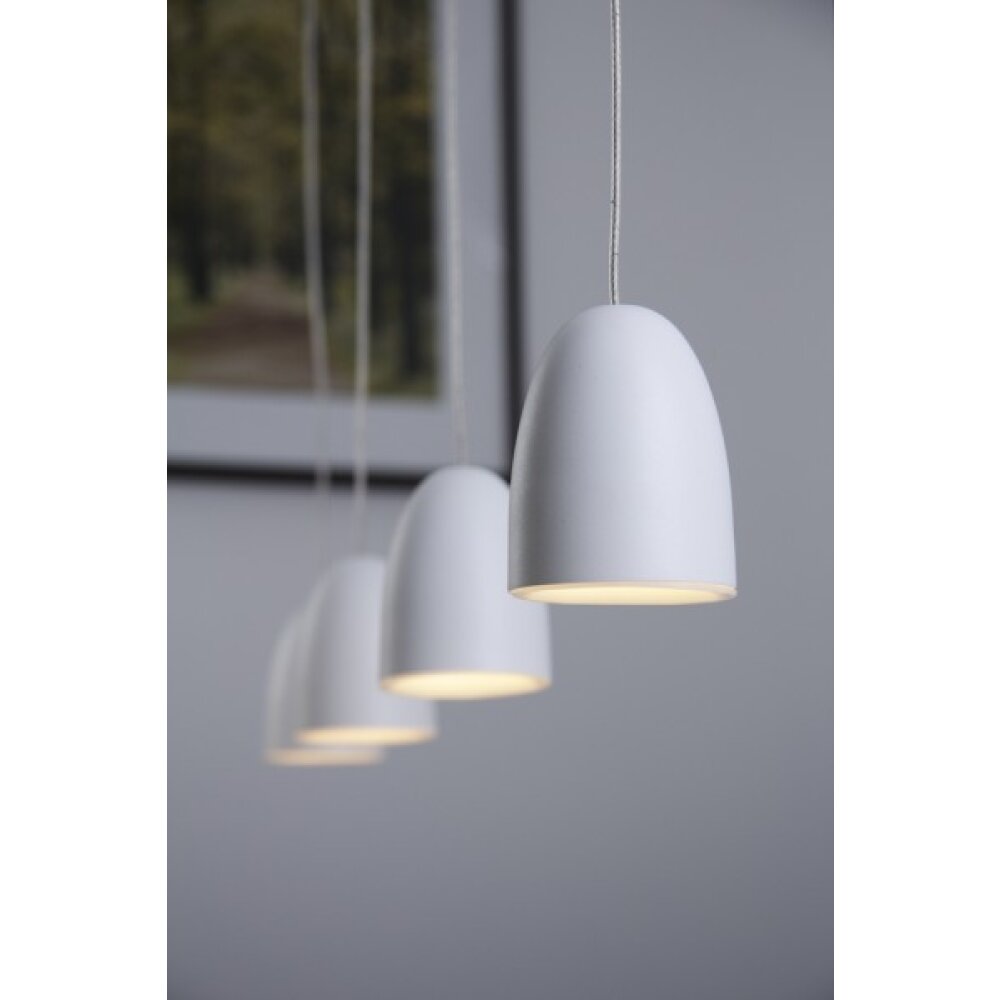 Philips myLiving WOLGA Pendelleuchte LED Weiß, 4-flammig