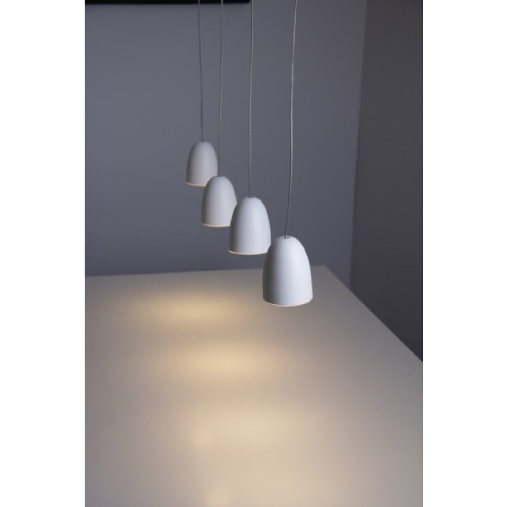 Philips myLiving WOLGA Pendelleuchte LED Weiß, 4-flammig