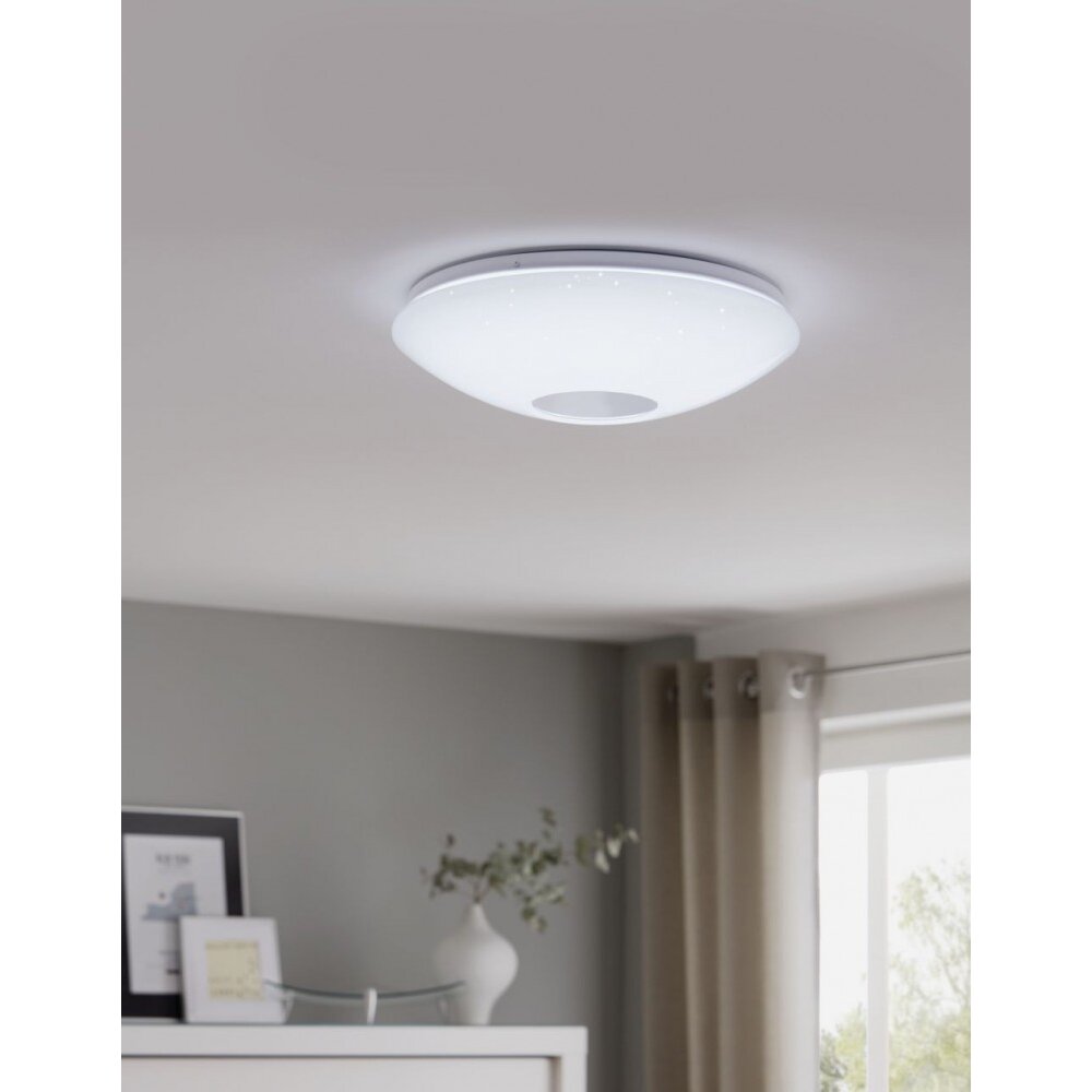 Eglo VOLTAGO 2 Deckenleuchte LED Weiß, 1-flammig, Fernbedienung main product photo