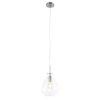 Steinhauer Glass light Pendelleuchte Edelstahl, 1-flammig