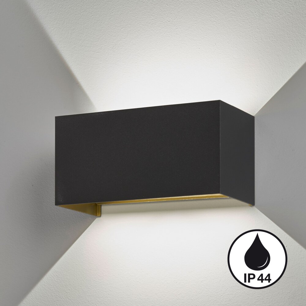 Fischer & Honsel Wallo Wandleuchte LED Schwarz, 4-flammig main product photo
