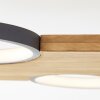 Brilliant Cheesy Deckenleuchte LED Schwarz, 1-flammig