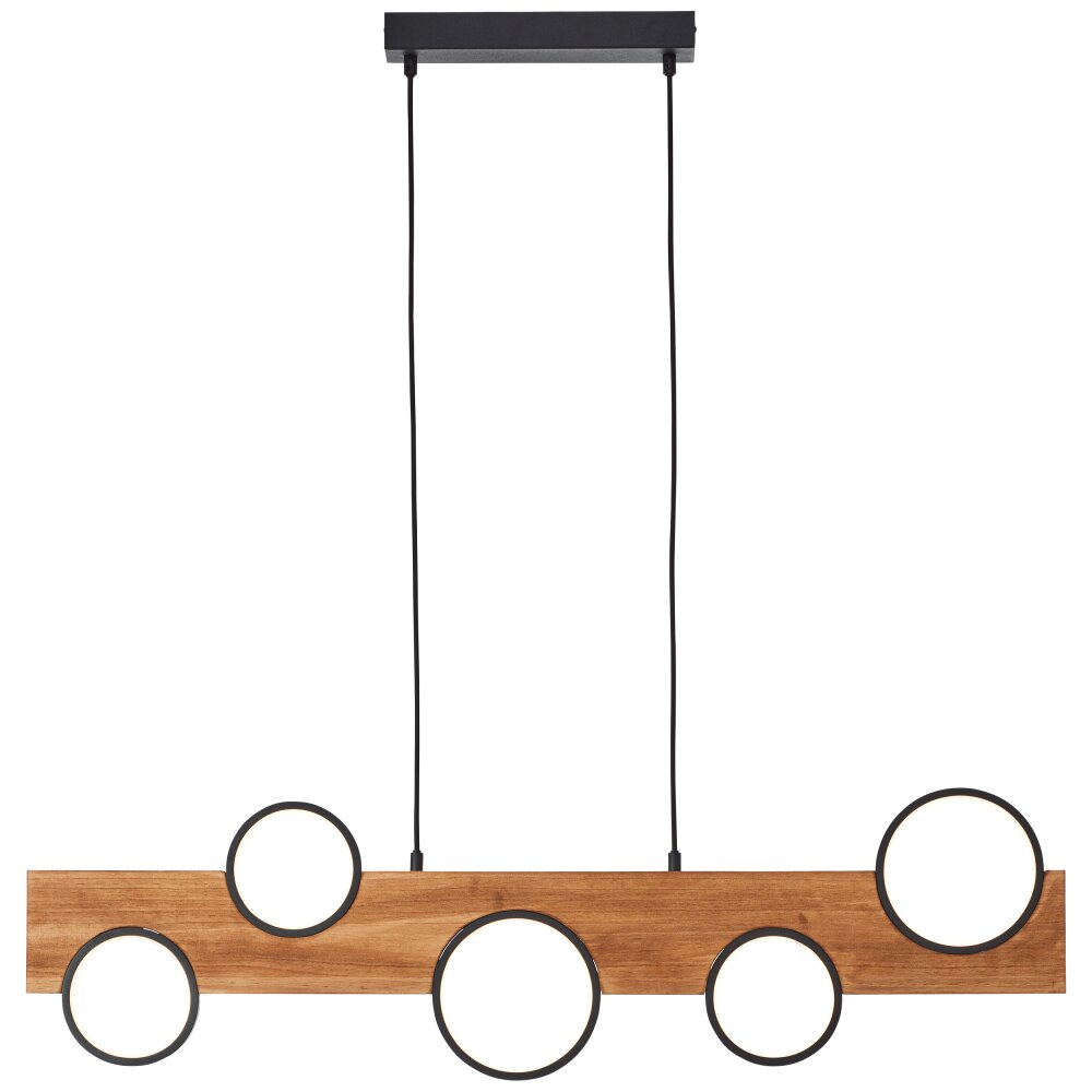 Brilliant Cheesy Pendelleuchte LED Schwarz, 1-flammig main product photo