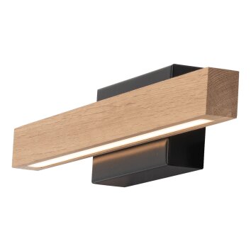 Amboy Wandleuchte LED Holz hell, 1-flammig