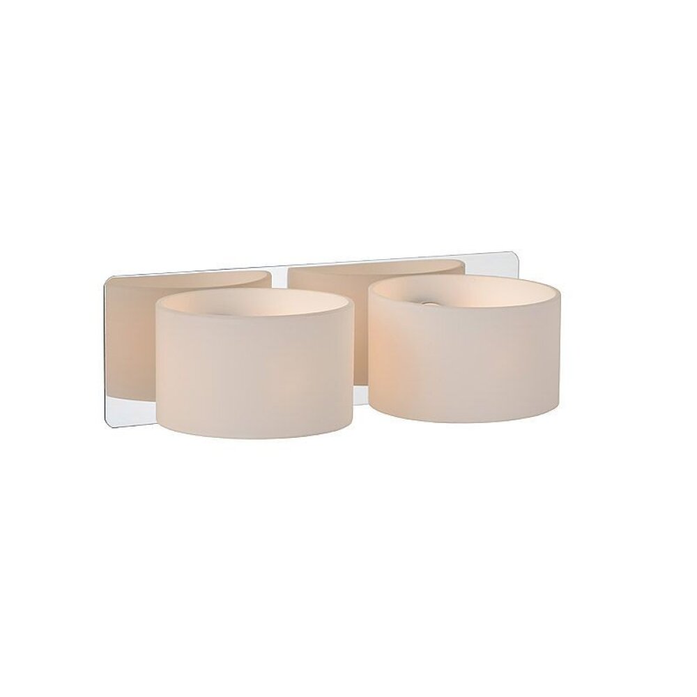 Lucide RENA Wandleuchte Chrom, 2-flammig main product photo
