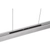 Trio Helios Pendelleuchte LED Aluminium gebürstet, 1-flammig