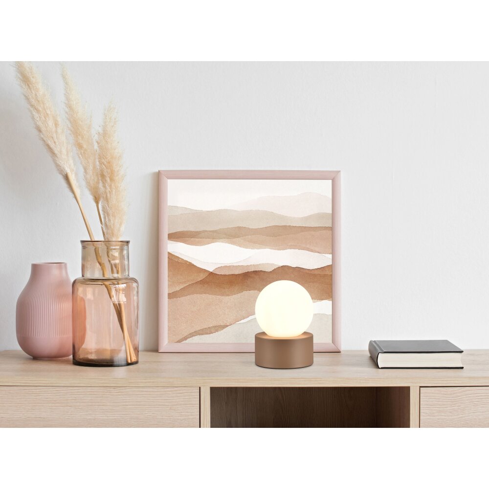 Reality Countess Tischleuchte Braun, 1-flammig main product photo