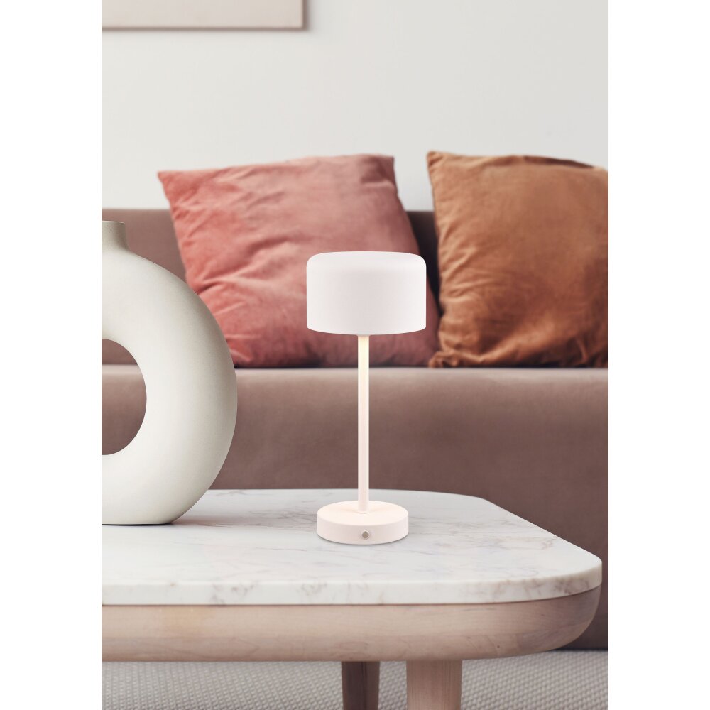 Reality JEFF Tischleuchte LED Weiß, 1-flammig main product photo