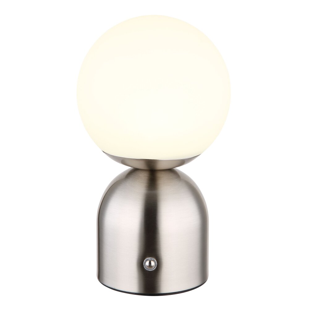 Globo JULSY Tischleuchte LED Nickel-Matt, 1-flammig main product photo