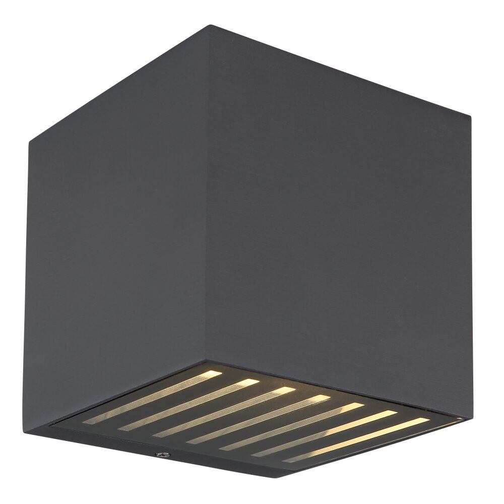Globo ILLI Außenwandleuchte LED Anthrazit, 1-flammig main product photo