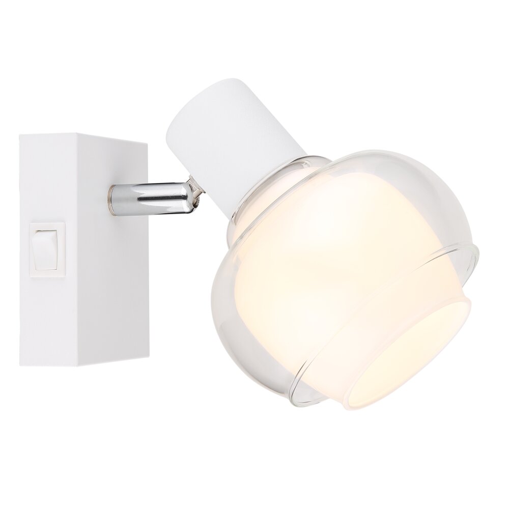 Globo TOKKI Wandleuchte Weiß, 1-flammig main product photo