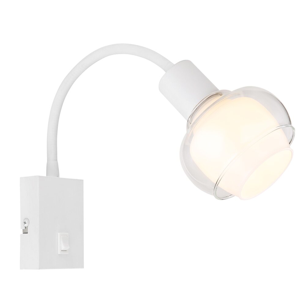 Globo TOKKI Wandleuchte Weiß, 1-flammig main product photo
