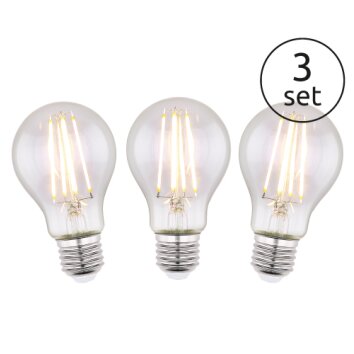 Globo 3er Set LED E27 7 Watt 806 Lumen Kelvin