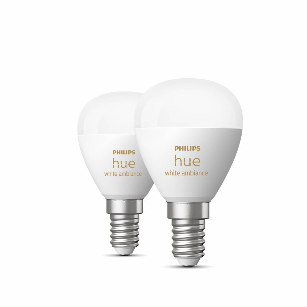 Philips Hue 2er Set E14 LED 5,1 Watt 4000 Kelvin 470 Lumen main product photo