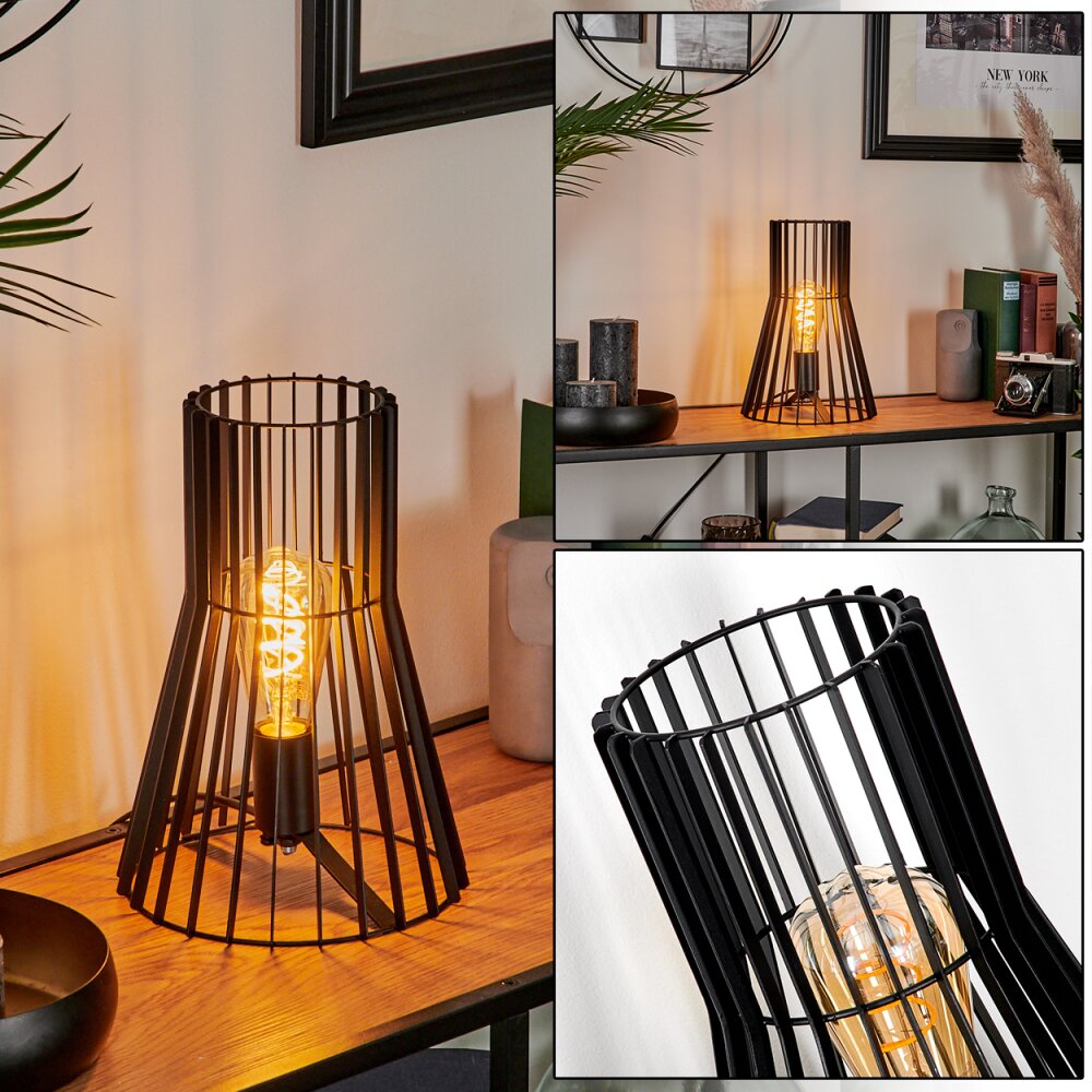 Emporia Tischleuchte Schwarz, 1-flammig main product photo