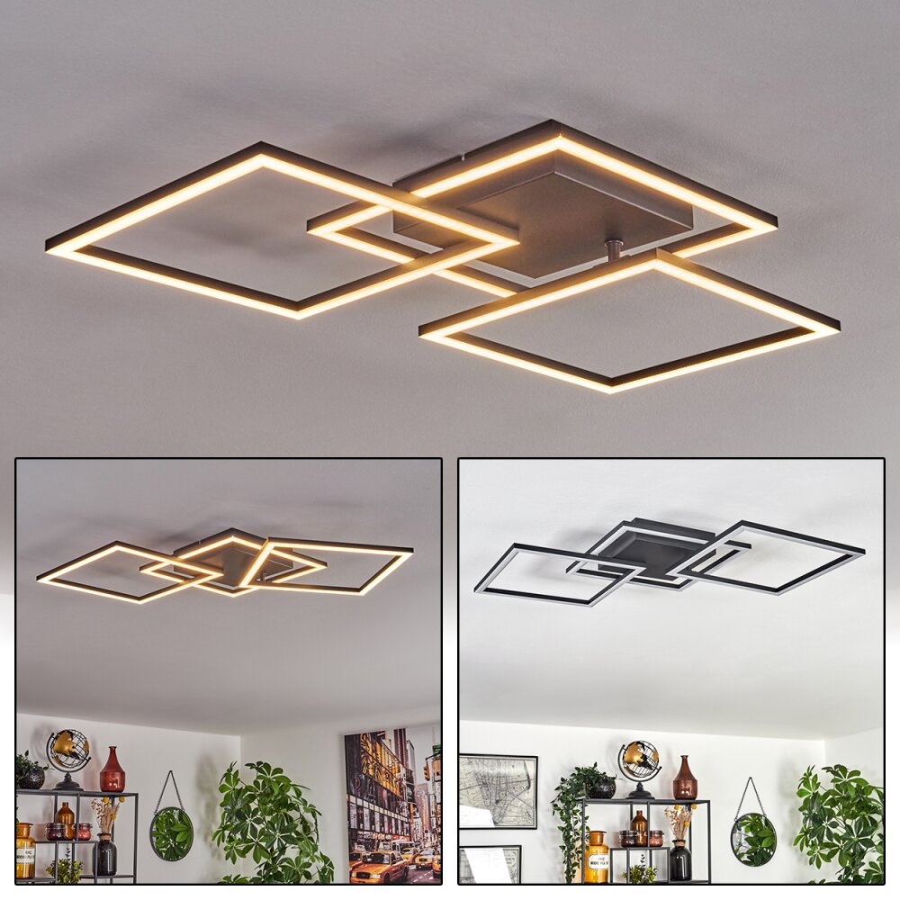 Obo Deckenleuchte LED Schwarz, 1-flammig main product photo
