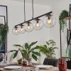 Gastor Hängeleuchte Glas 15 cm Klar, 5-flammig