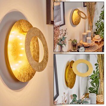 Sunrise Wandleuchte LED Gold, 1-flammig