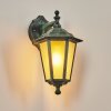 Loria Außenwandleuchte Grün, Schwarz, 1-flammig