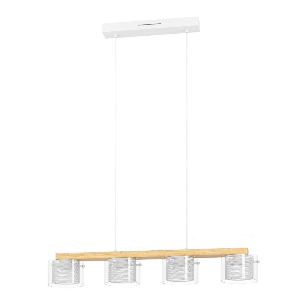 Eglo PORTICO-Z Hängeleuchte LED Naturfarben, 4-flammig, Farbwechsler main product photo