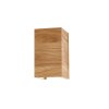 Fischer & Honsel SHINE-WOOD Wandleuchte Naturfarben, 2-flammig