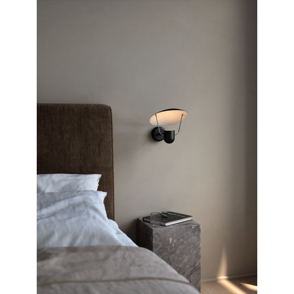 Design For The People by Nordlux FABIOLA Wandleuchte Schwarz, 1-flammig main product photo