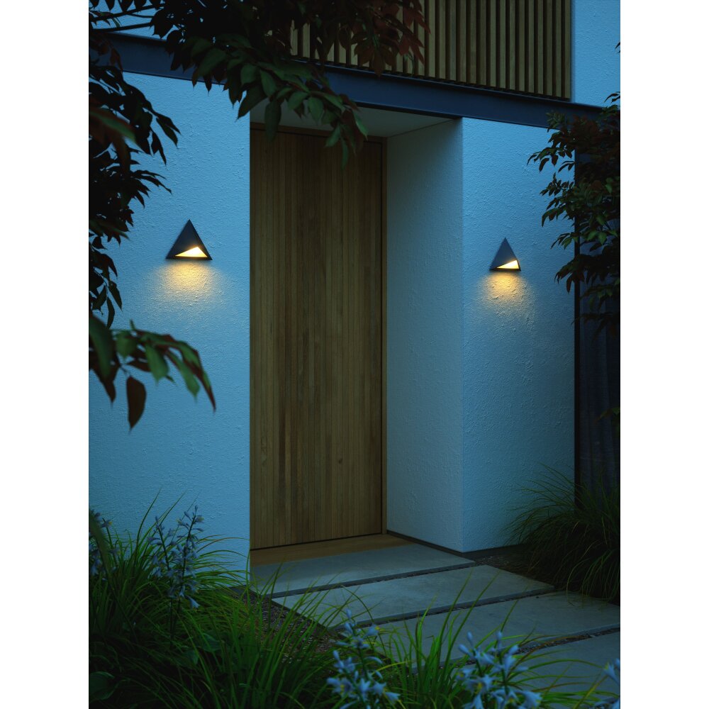 Nordlux KONIT Außenwandleuchte Schwarz, 1-flammig main product photo