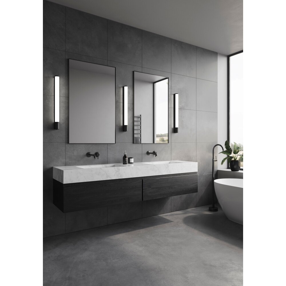 Nordlux MALAIKA Spiegelleuchte LED Schwarz, 1-flammig main product photo