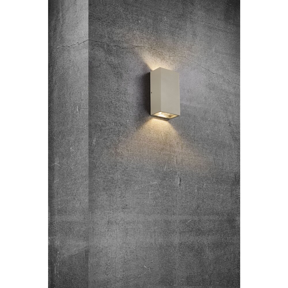Nordlux ROLD Außenwandleuchte LED Sandfarben, 2-flammig main product photo