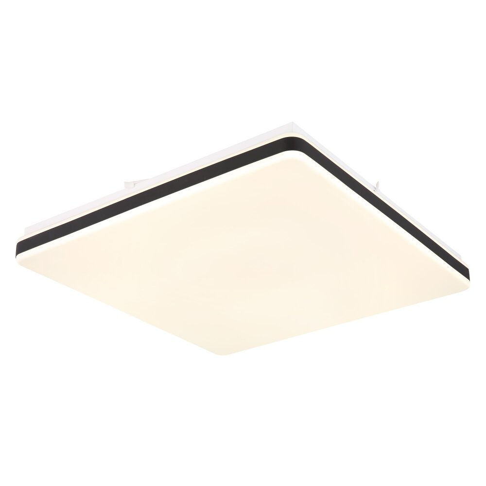 Globo ULLY Deckenpanel LED Schwarz, 1-flammig, Fernbedienung main product photo