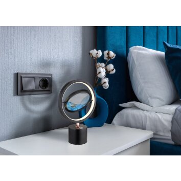 Globo REEDI Tischleuchte LED Schwarz, 1-flammig Globo REEDI Tischleuchte LED Schwarz, 1-flammig