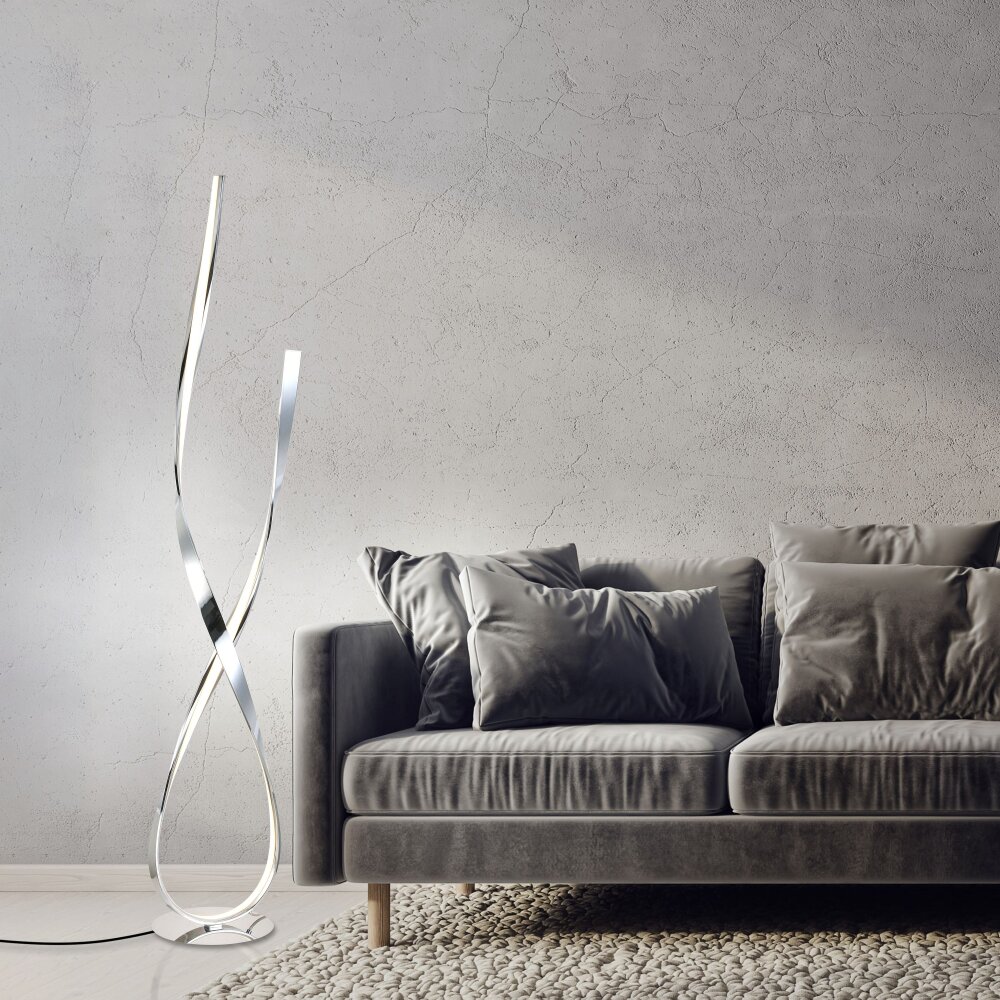 Paul Neuhaus LINDA Stehleuchte LED Chrom, 1-flammig main product photo