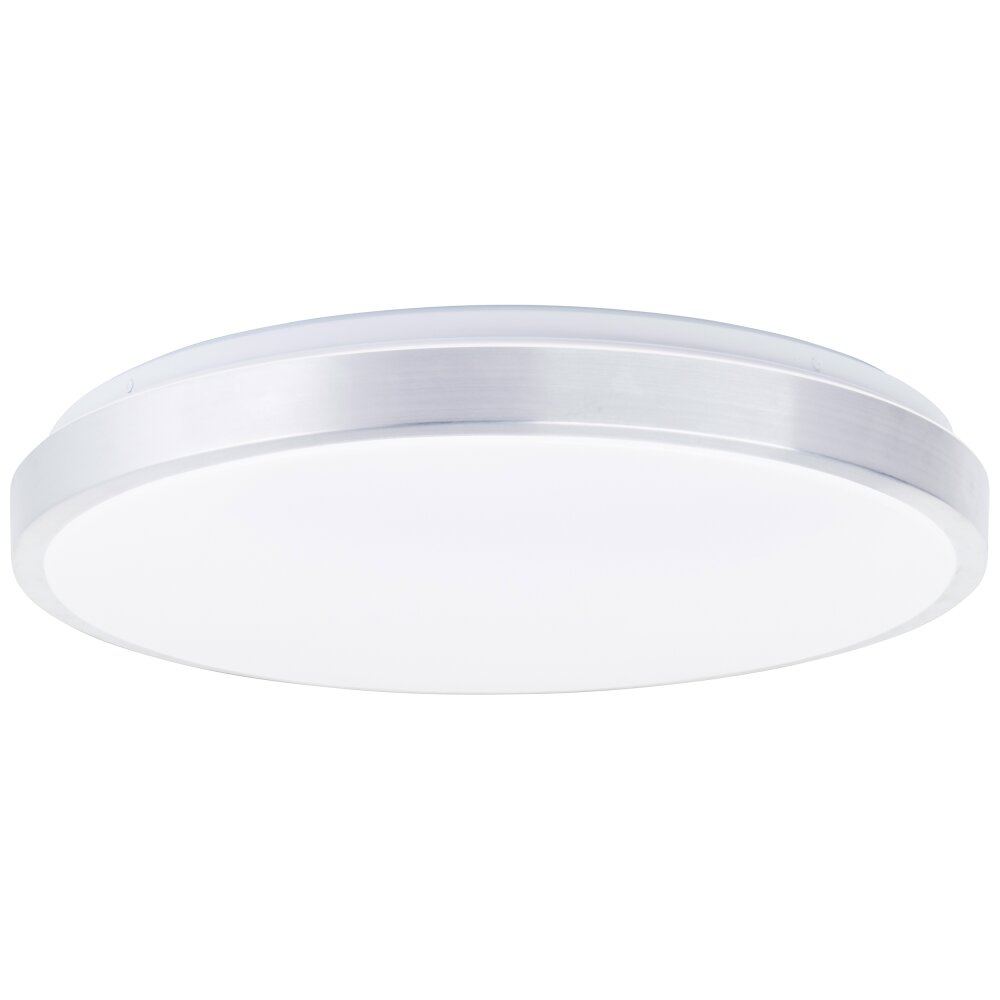 Brilliant Livius Deckenleuchte LED Silber, 1-flammig, Fernbedienung main product photo