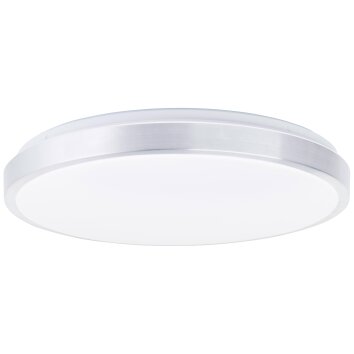 Brilliant Livius Deckenleuchte LED Silber, 1-flammig, Fernbedienung Brilliant Livius Deckenleuchte LED Silber, 1-flammig, Fernbedienung