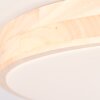 Brilliant Slimline Deckenleuchte LED Weiß, 1-flammig, Fernbedienung