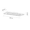 Surisultana Deckenleuchte LED Holz hell, 2-flammig