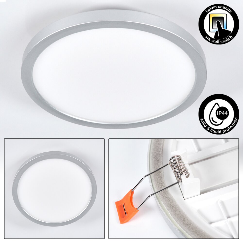 Pawcatuck Einbauleuchte LED Chrom, Weiß, 1-flammig main product photo