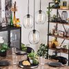 Apedo Hängeleuchte Glas 20cm Klar, 3-flammig