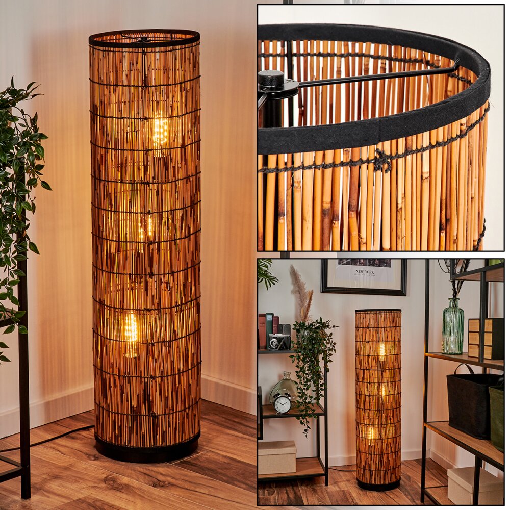 Maili Stehleuchte Schwarz, 3-flammig main product photo
