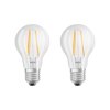 Osram LED 2er Set E27 6 Watt 2700 Kelvin 806 Lumen