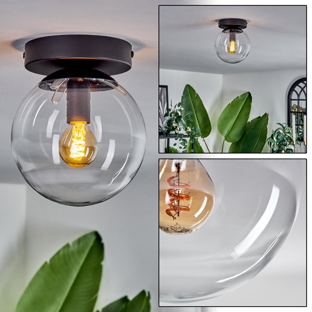Gastor Deckenleuchte Glas 15 cm Klar, 1-flammig main product photo