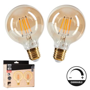 E27 2er Set LED 6 Watt 2200 Kelvin 650 Lumen E27 2er Set LED 6 Watt 2200 Kelvin 650 Lumen