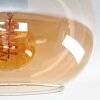 Apedo Deckenleuchte Glas 20 cm Messing, 1-flammig