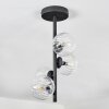 Chehalis Deckenleuchte Glas 10 cm Klar, 4-flammig