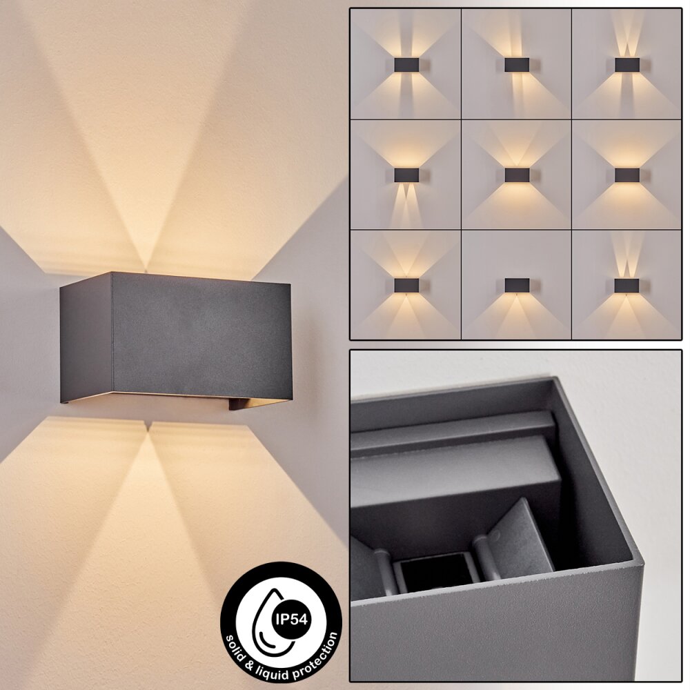 Tamarin Außenwandleuchte LED Anthrazit, 1-flammig main product photo