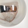 Remaisnil Stehleuchte Glas 10 cm, 12 cm Rauchfarben, 6-flammig
