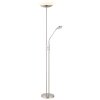 Globo GANINA Deckenfluter LED Nickel-Matt, 1-flammig